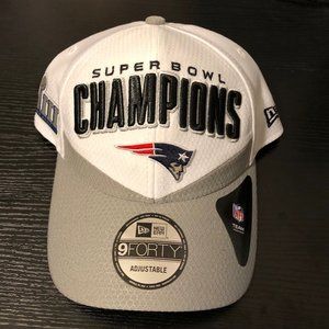 Authentic New England Patriots Super Bowl LIII Champions New Era Adjustable Cap